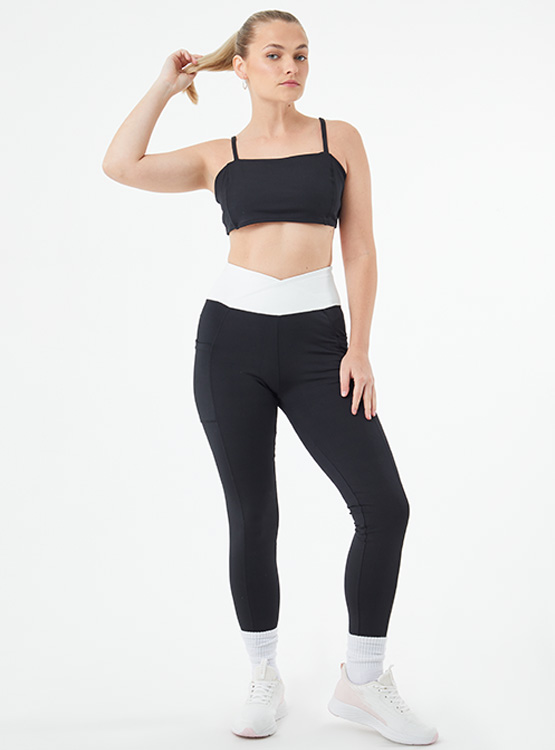 TOP DEPORTIVO MUJER MARQUIS X NATALIA MERINO NEGRO - 5