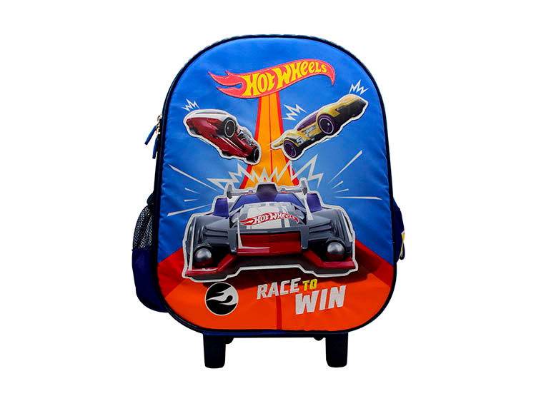 maleta con ruedas hot wheels - Mochilas