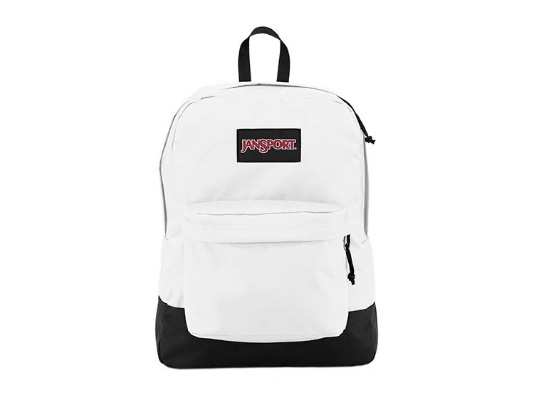 jansport mochila black label superbre white os