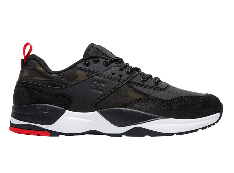 dc shoes zapatillas tribeka para hombre - negro