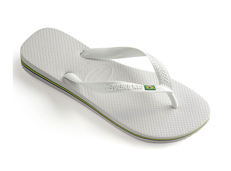 Ripley - SANDALIAS HAVAIANAS PARA MUJER BRASIL FC BLANCO BLANC 28171577