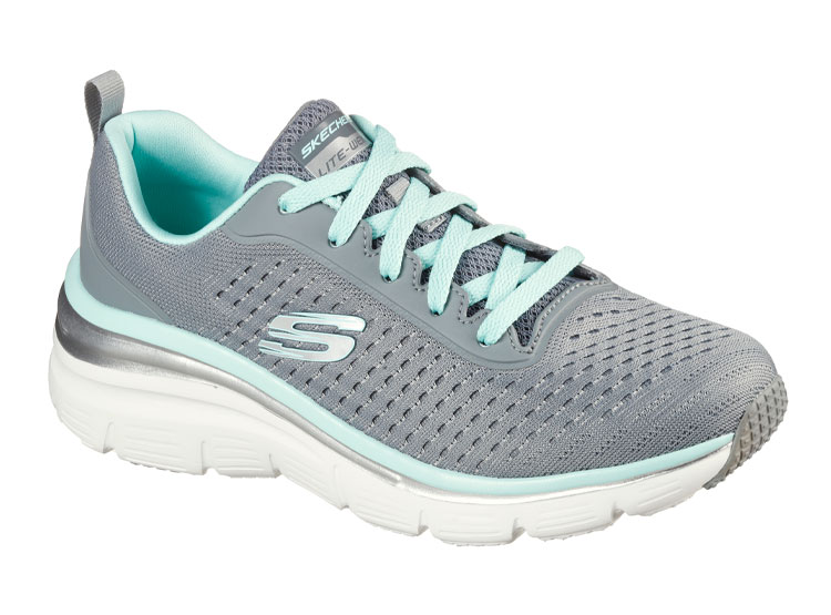 Ripley - ZAPATILLAS URBANAS SKECHERS PARA MUJER FASHION FIT 149277-GYMN