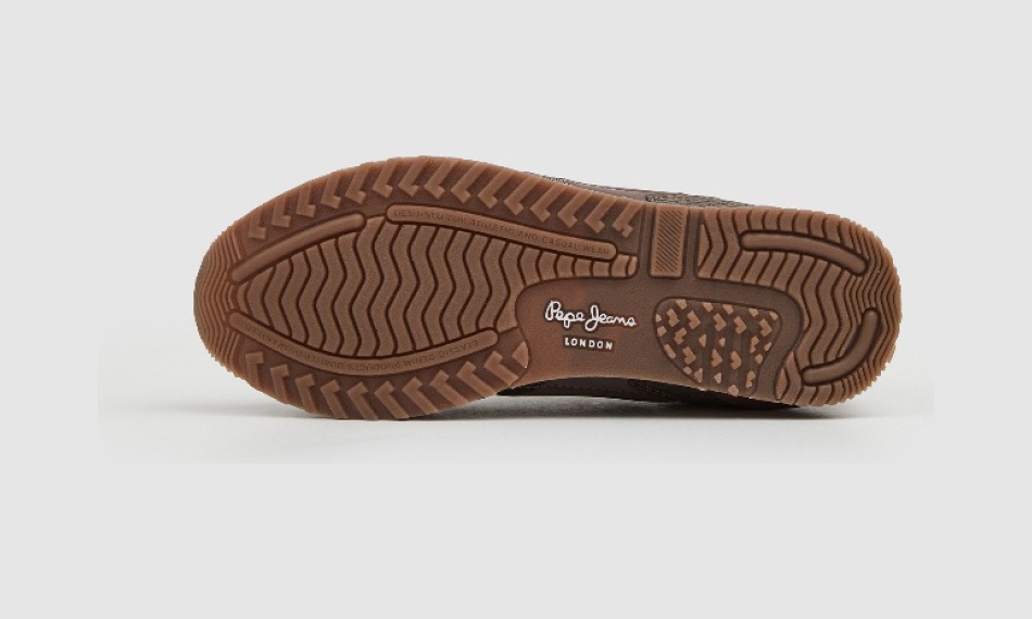 Pepe Jeans IKUS RACER - Scarpe senza lacci - cognac brown/marrone