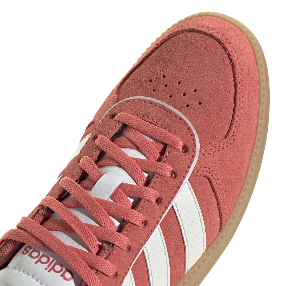 Ripley - ZAPATILLAS MUJER ADIDAS URBANAS ROJO BREAKNET SLEEK CUERO