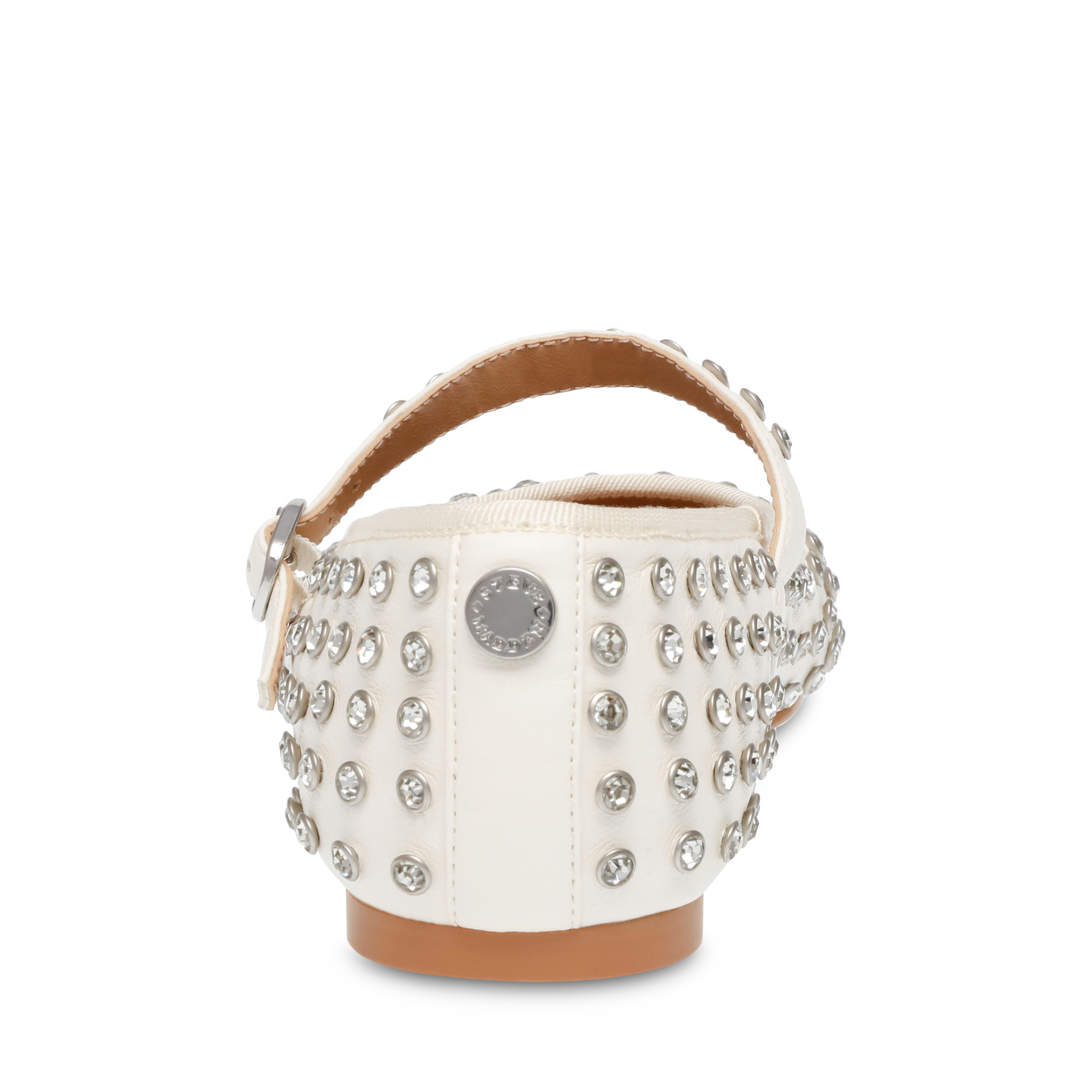 Steve Madden Blossoms-M Ballerine Donna In Rete Con Strass - Pizzo Trasparente, Punta Tonda