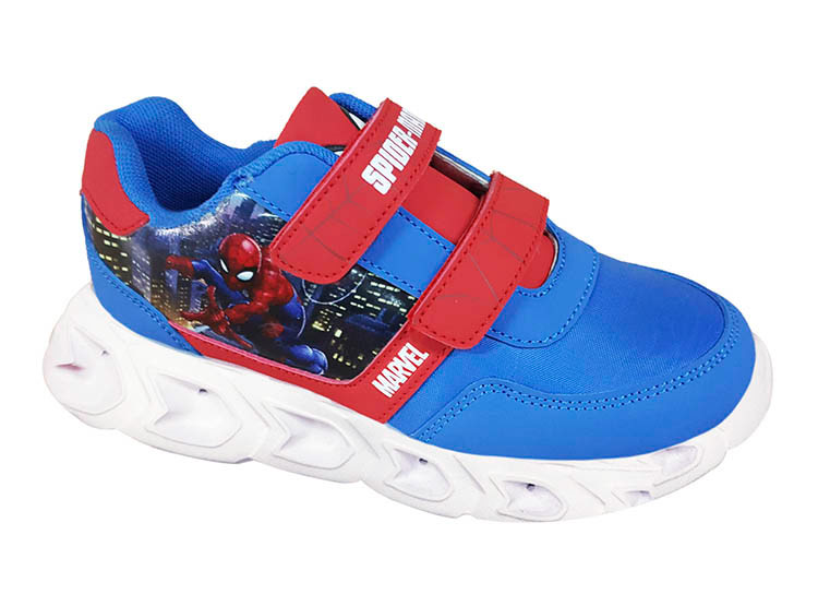 SPIDERMAN ZAPATILLAS 2SNZPV AZUL NIÑO