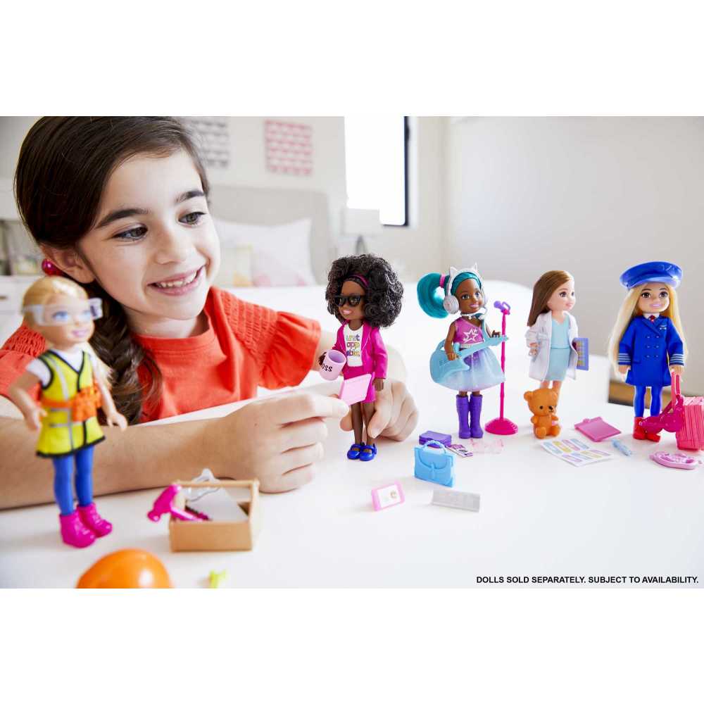 JUGUETE BARBIE CHELSEA PROFESIONES PADRE GTN86 - 2