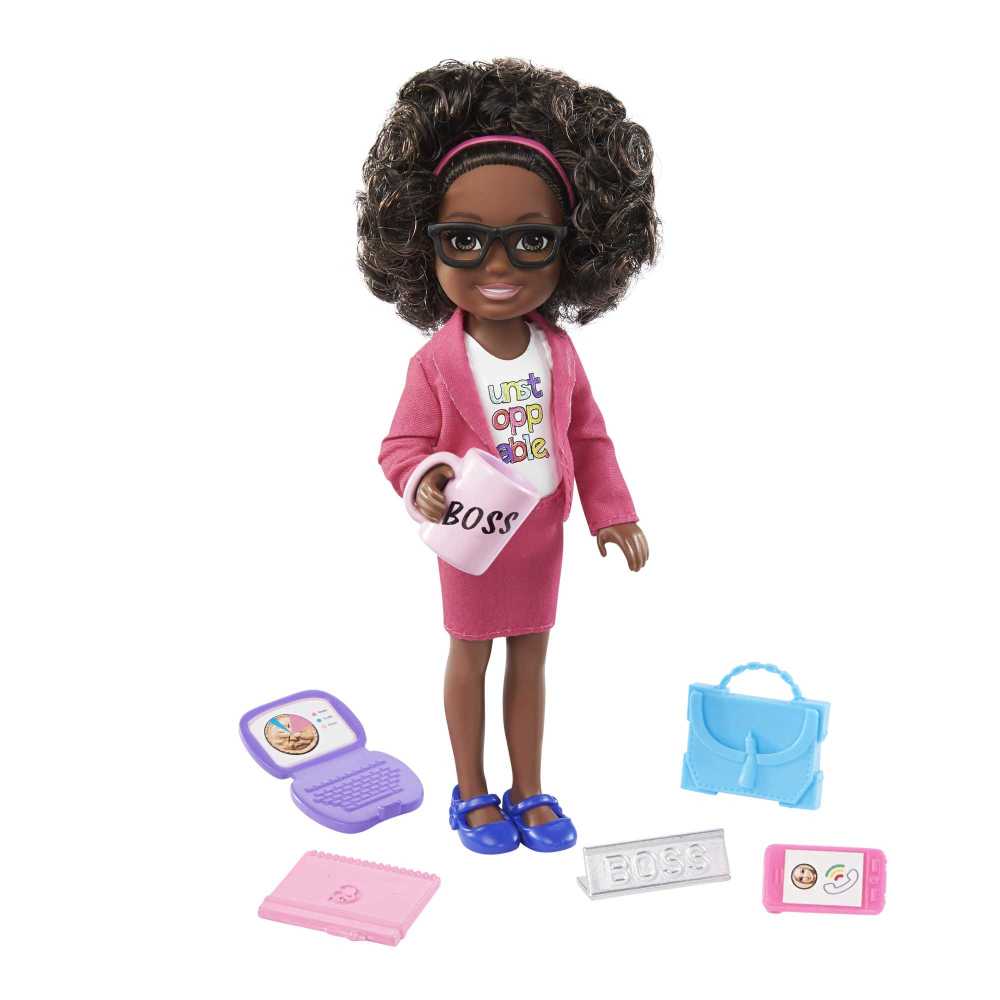 JUGUETE BARBIE CHELSEA PROFESIONES PADRE GTN86 - 1