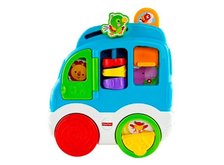JUGUETE FISHER PRICE SURT ACTIVIDADES ANIMALES PADRE CMV95 - 3