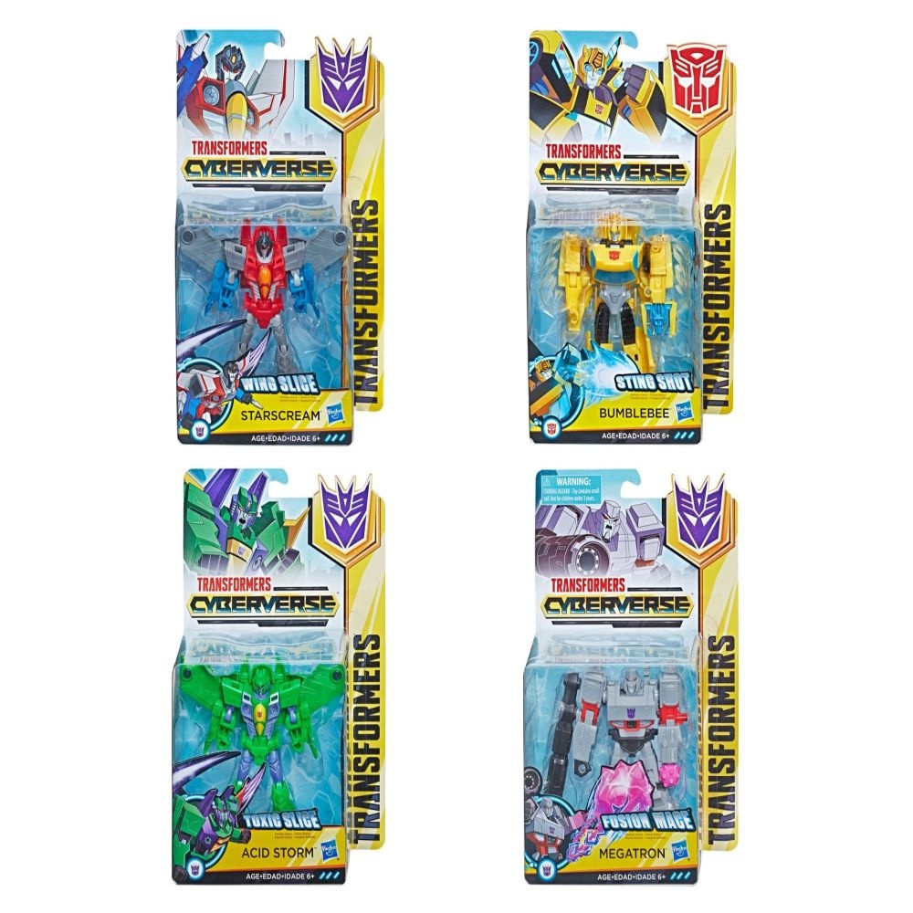 Transformers TRA CYBERVERSE 1 Step Bumblebee
