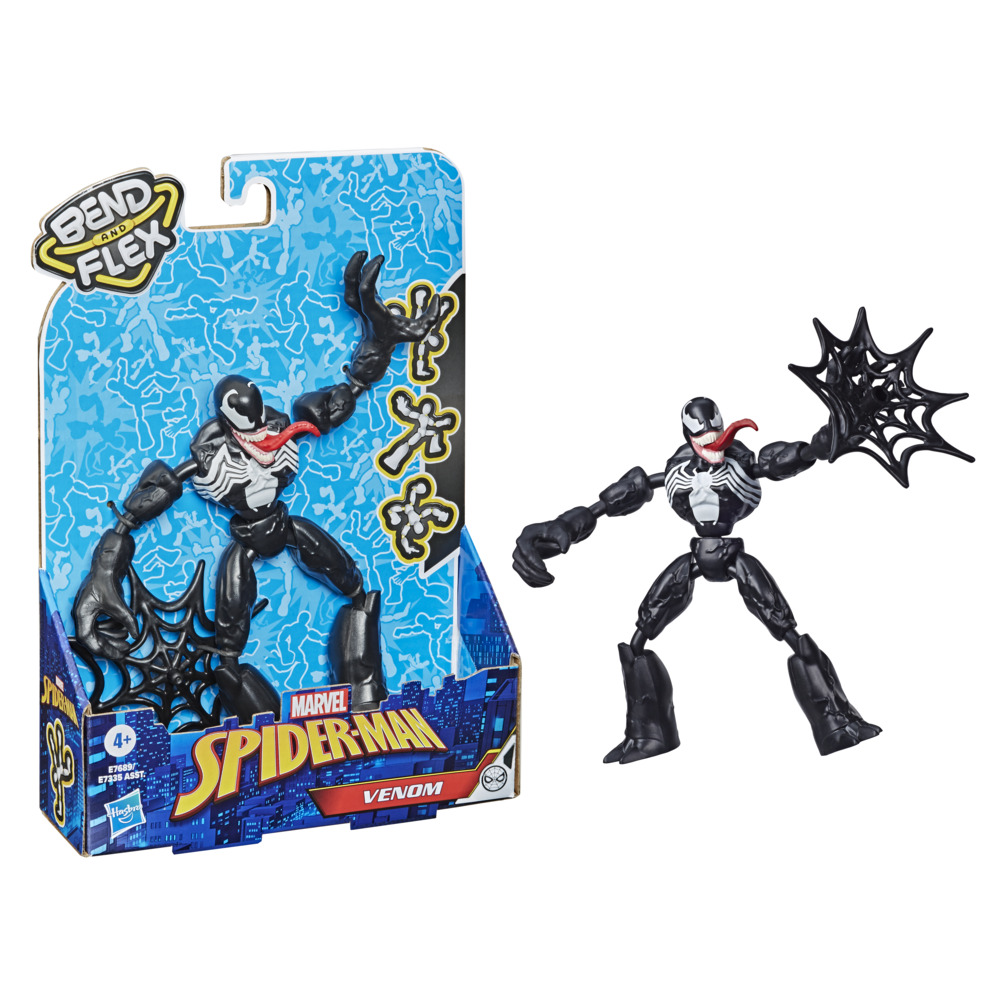 Hasbro Bend & Flex Spiderman missione spaziale Jet