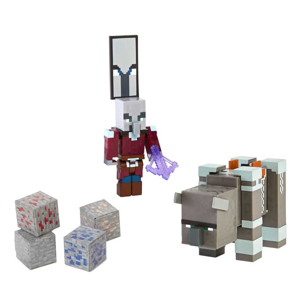 FIGURA MINECRAFT CORE 3.25 C CRAFTING 2-PACK GTT53 - 4