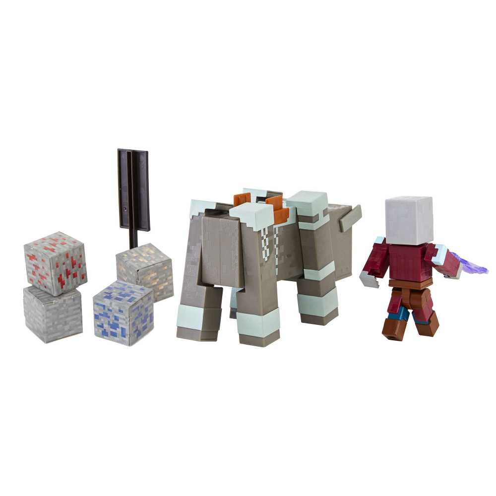 FIGURA MINECRAFT CORE 3.25 C CRAFTING 2-PACK GTT53 - 5