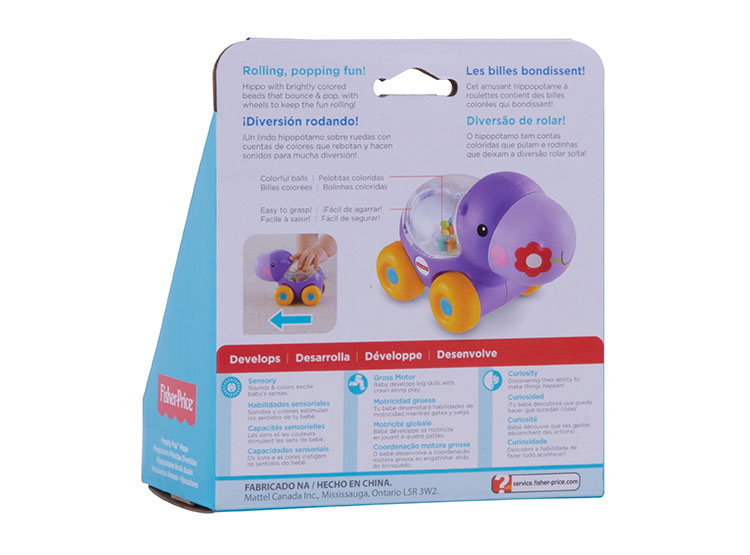 FISHER-PRICE JUGUETE PARA BEBÉS ANIMALITOS PELOTITAS DIVERTIDAS PARA BEBÉS DE 6 MESES EN ADELANTE - 3