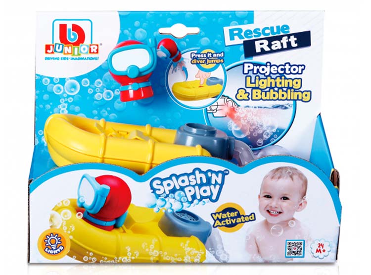 JUGUETE BEBÉ BB JUNIOR SPLASH 16-89014 AMARILLO - 7