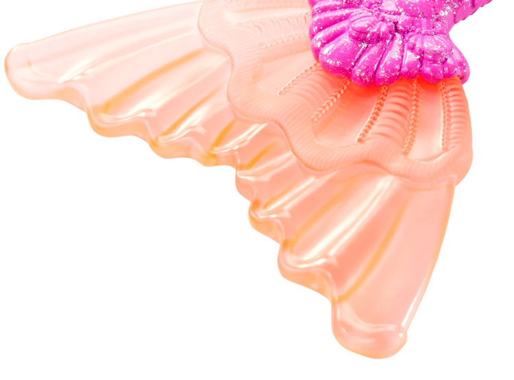 Barbie Sirena Fantasía Aleta Morada C/ Rosa | Meses sin interés