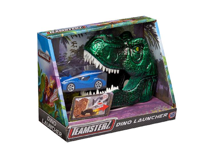 LANZADOR TEAMSTERZ DINOSAURIO DISPARADOR INCL. 1 AUTO - 2