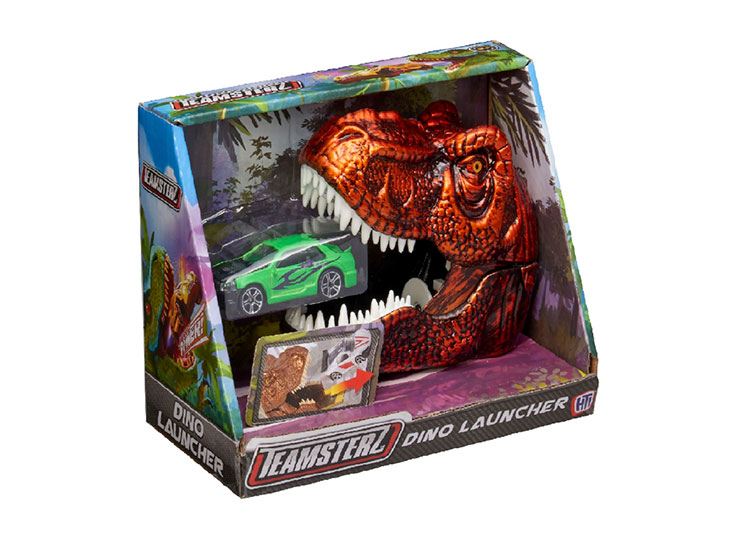 LANZADOR TEAMSTERZ DINOSAURIO DISPARADOR INCL. 1 AUTO - 3