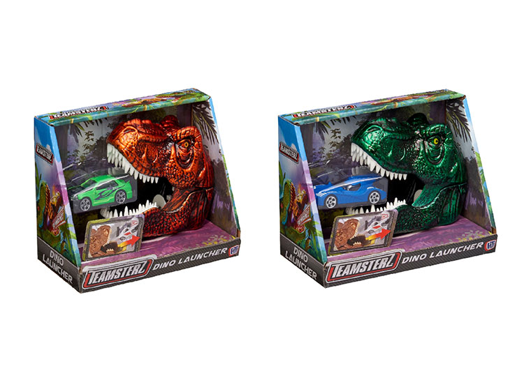 LANZADOR TEAMSTERZ DINOSAURIO DISPARADOR INCL. 1 AUTO - 1