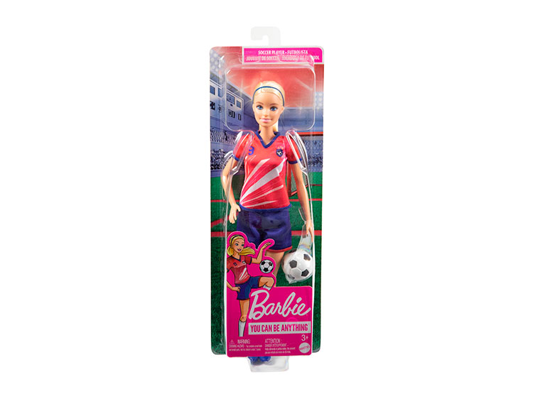 MUÑECA BARBIE HCN14 PROFESIONES KEN FUTBOLISTA - 4