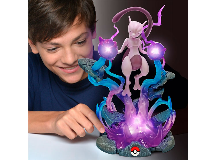 Pokémon PKW2417 Super-Articulated 6-inch Mewtwo Action Figure – Authentic Details, Select Series