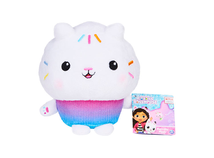 Peluche Ratkatz Gabby's Dollhouse 25cm - Personnage Officiel Netflix