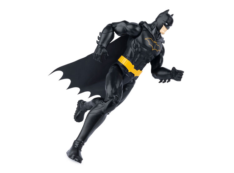 Figurina Justice League Batman Battle Ready 30.5 Cm – Action Figure Snodata Con Mantello In Stoffa, FPC62