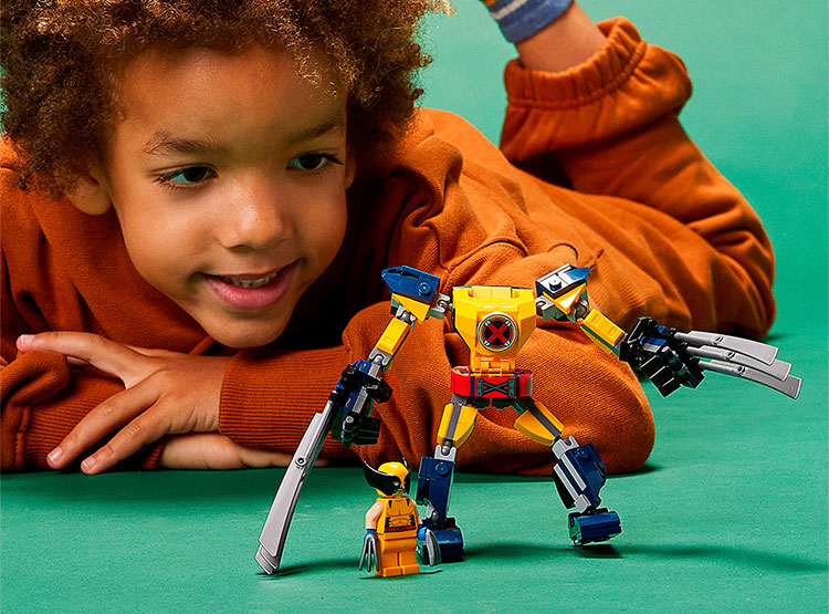 BLOQUES CONSTRUCCION LEGO 76202 MARVEL ARMADURA ROBOTICA WOLVERINE - 3