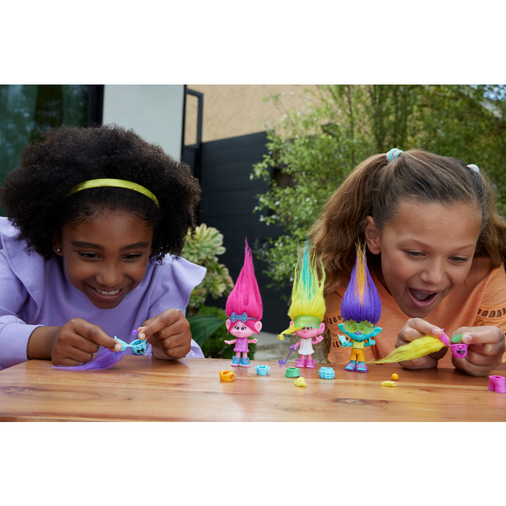 MUÑECA TROLLS HNF12 HAIR POPS BRANCH UNA SORPRESA AL INTERIOR - 2