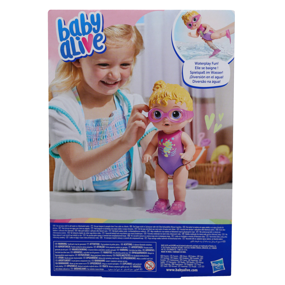 MUÑECA BABY ALIVE SUNNY SWIMMER BLDH - 4