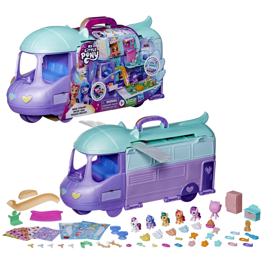 thumbnail image 2 of Hasbro My Little Pony Mini Magic World – Port-Pony Bay With Sunny Starscout (2022 Set) 2 of 3