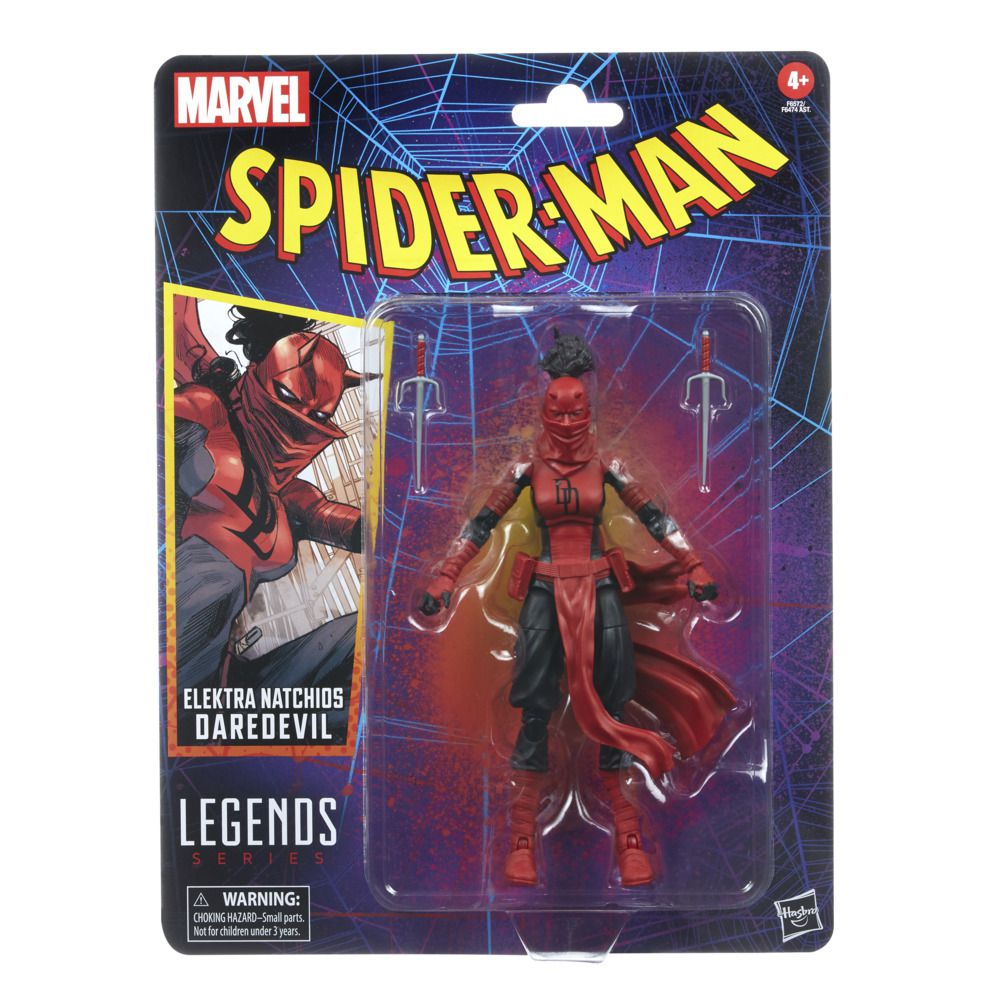 Marvel Legends Spider-Man C0033EL20 Figura Ms. Marvel 15cm, Serie Sandman Build-A-Figure