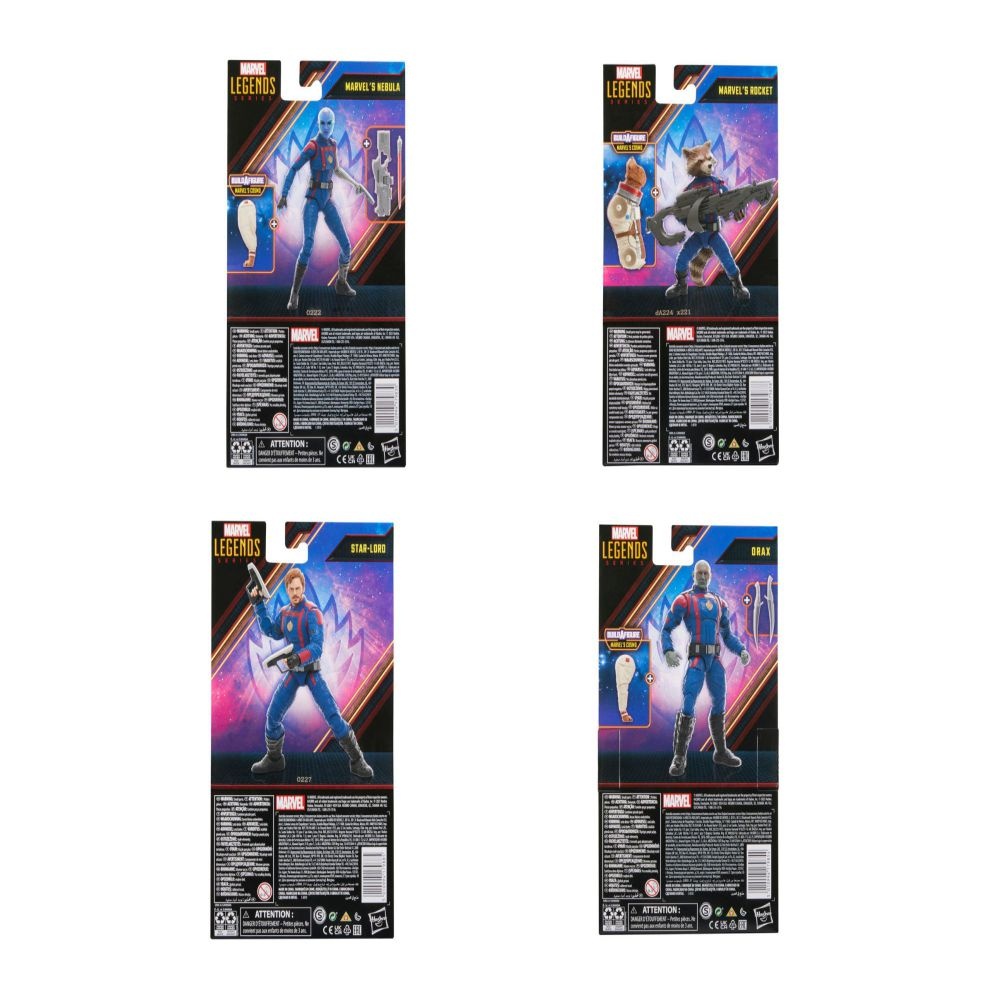 Hasbro Marvel Legends Series: Action Figure Angela Dei Guardiani Della Galassia - 15 Cm Con Accessori E Parte Build-A-Figure