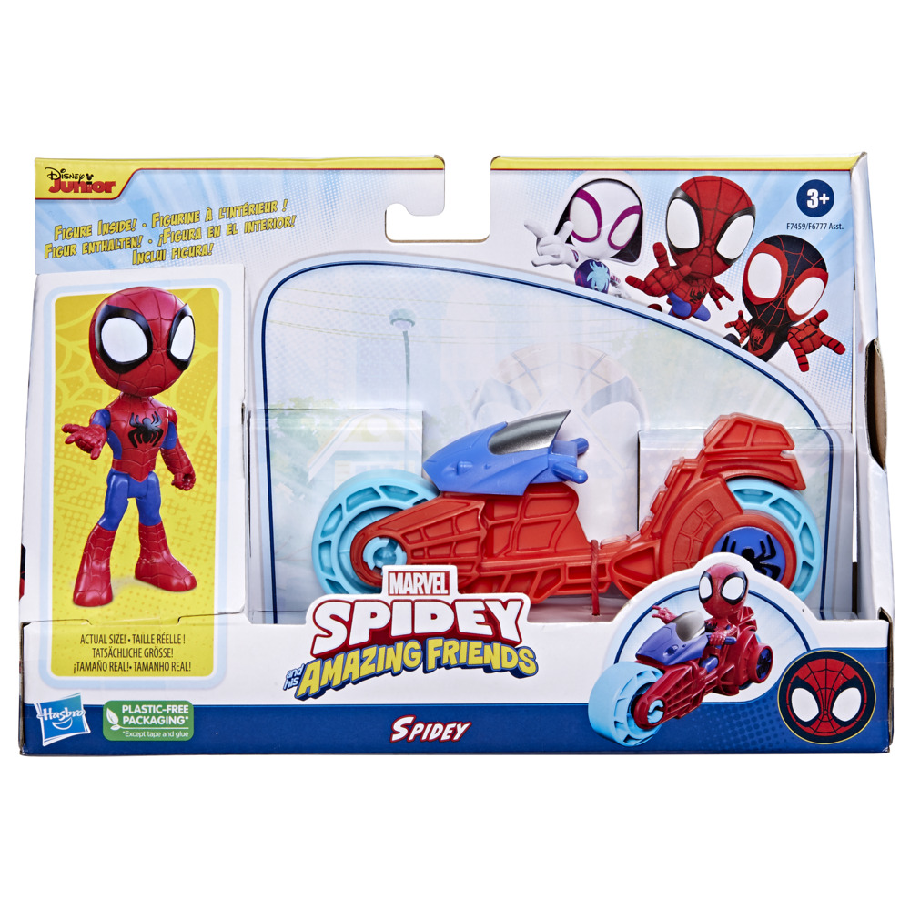 FIGURA ACCION SPIDEY AND FRIENDS F6777 MOTO Y SURTIDO - 2