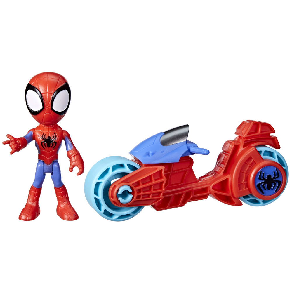 FIGURA ACCION SPIDEY AND FRIENDS F6777 MOTO Y SURTIDO - 1