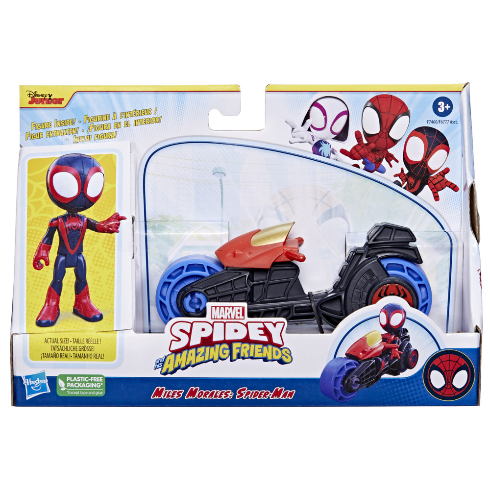 FIGURA ACCION SPIDEY AND FRIENDS F6777 MOTO Y SURTIDO - 2
