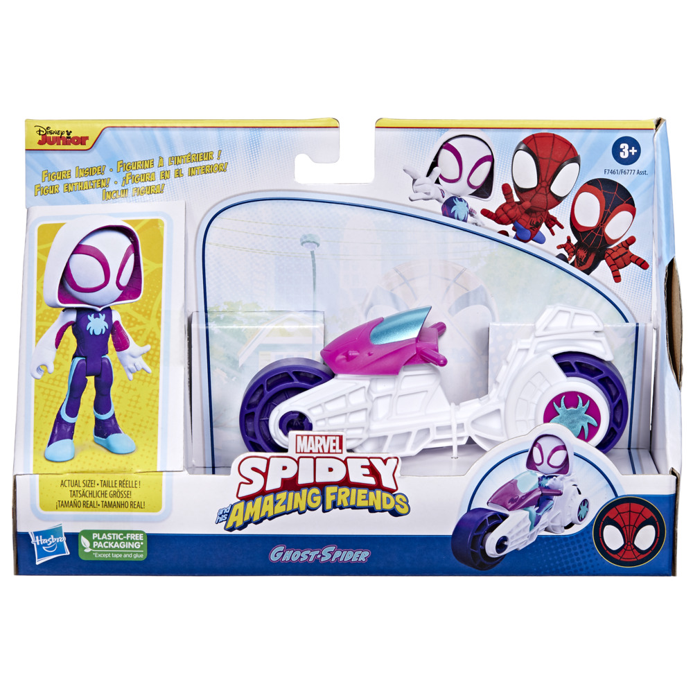 FIGURA ACCION SPIDEY AND FRIENDS F6777 MOTO Y SURTIDO - 2