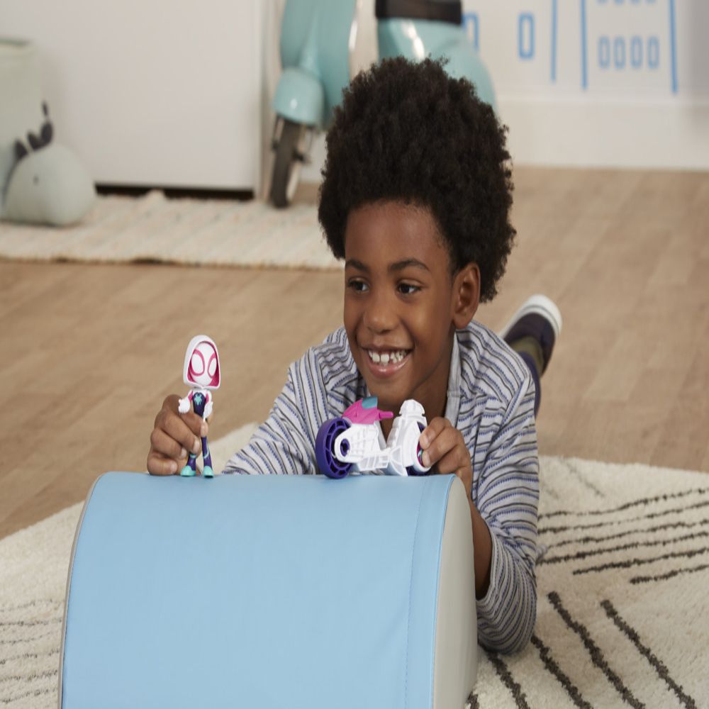 FIGURA ACCION SPIDEY AND FRIENDS F6777 MOTO Y SURTIDO - 6
