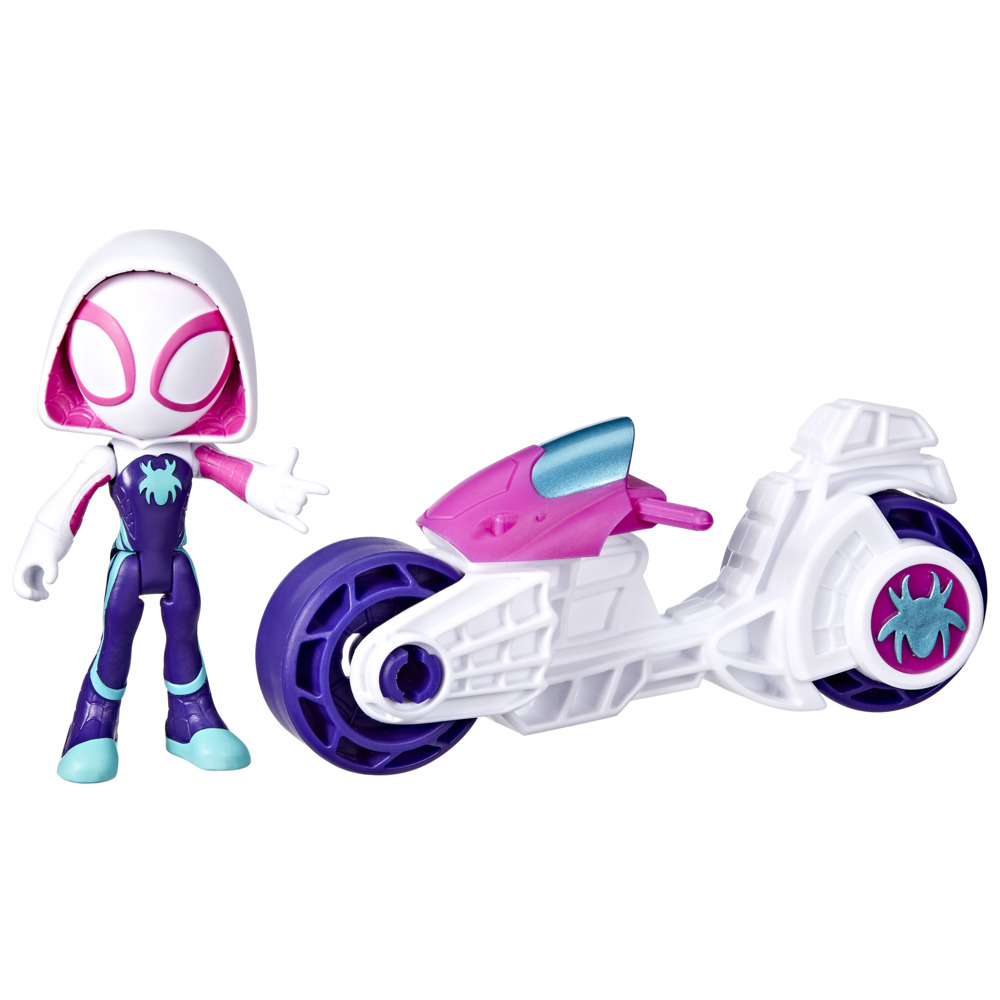 FIGURA ACCION SPIDEY AND FRIENDS F6777 MOTO Y SURTIDO - 1