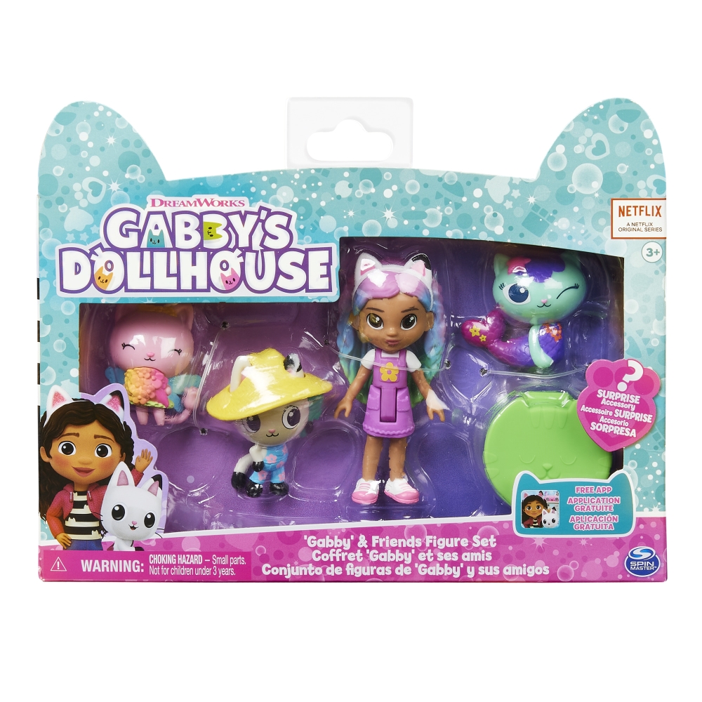 SET GABBY'S DOLLHOUSE 6065350 FIGURAS GABBYS - 6