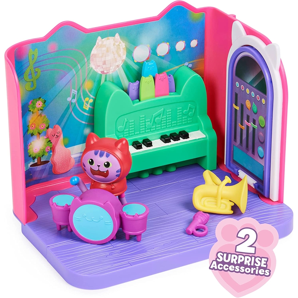 SET GABBY'S DOLLHOUSE 6065830 LUJO CUARTO MUSICA GABBYS - 2