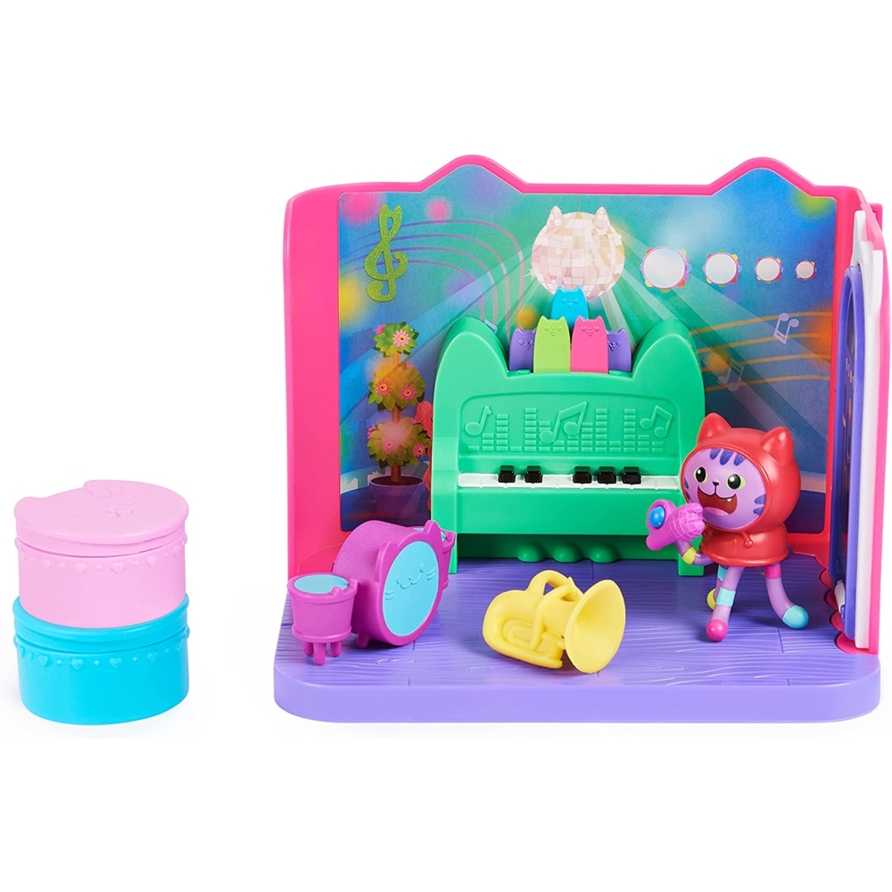 SET GABBY'S DOLLHOUSE 6065830 LUJO CUARTO MUSICA GABBYS - 1