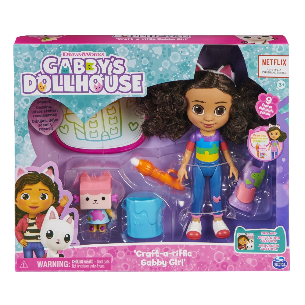 Ravensburger CreArt Dipingere Con I Numeri Junior 23754 - La Casa Di Gabby, 5-7 Anni, Set Completo Con 2 Quadri E Colori Acrilici