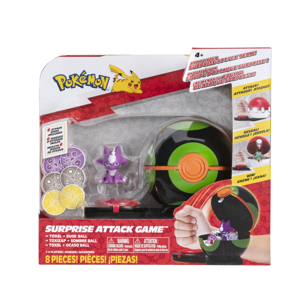 PACK FIGURAS DE ACCIÓN POKÉMON ATAQUE SORPRESA - 5