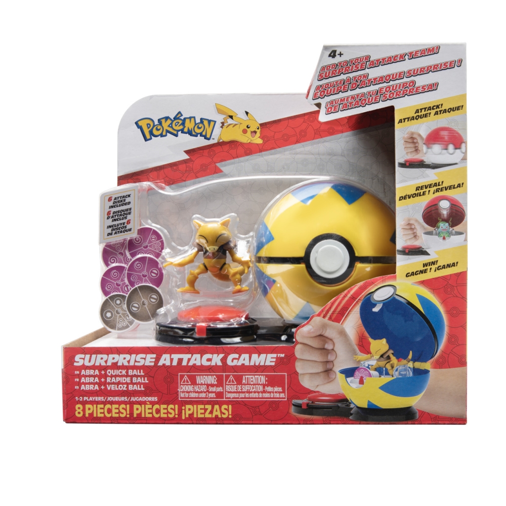 PACK FIGURAS DE ACCIÓN POKÉMON ATAQUE SORPRESA - 1