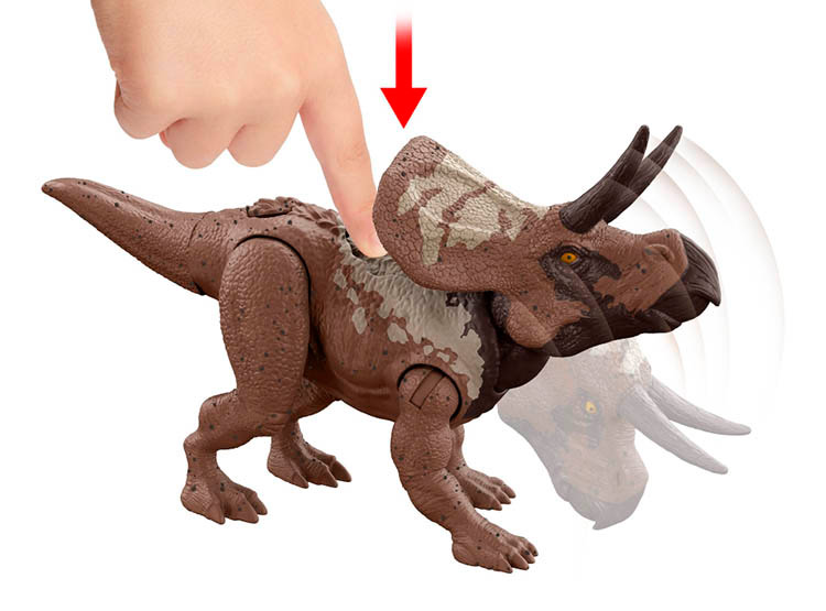 JUGUETE JURASSIC WORLD MORDIDA ATAQUE HLN63 AST - 5