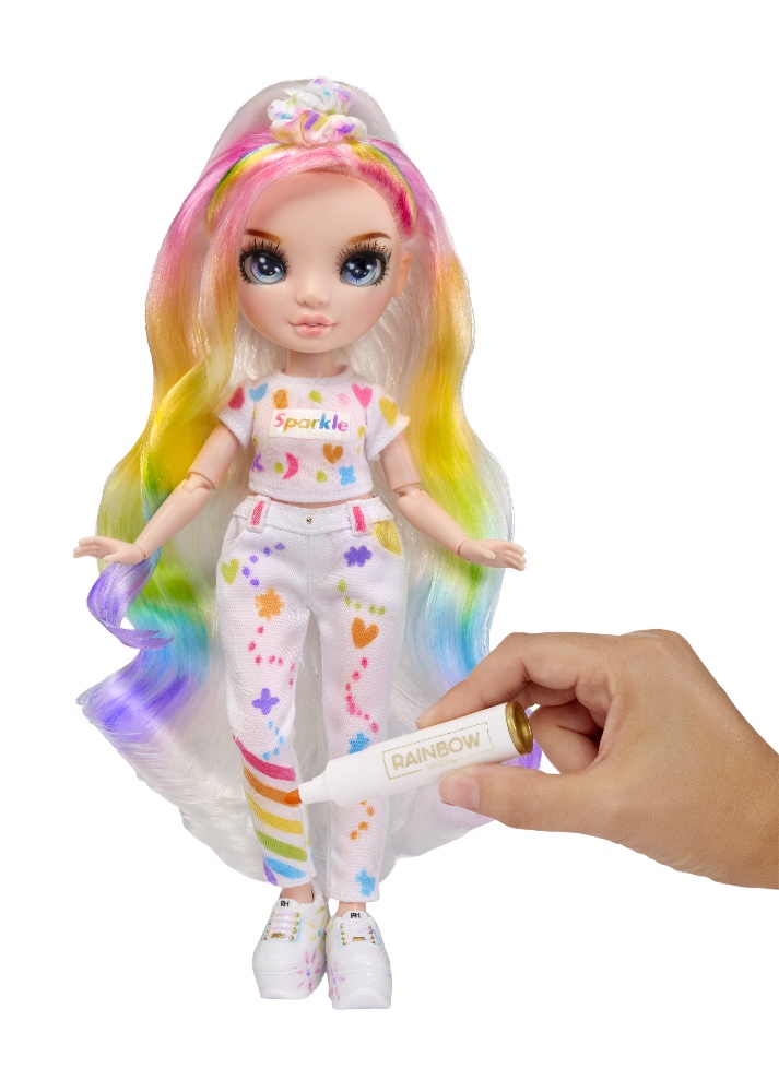 MUÑECA RAINBOW 594123 HIGH COLOR & CREATEBLUE EYES