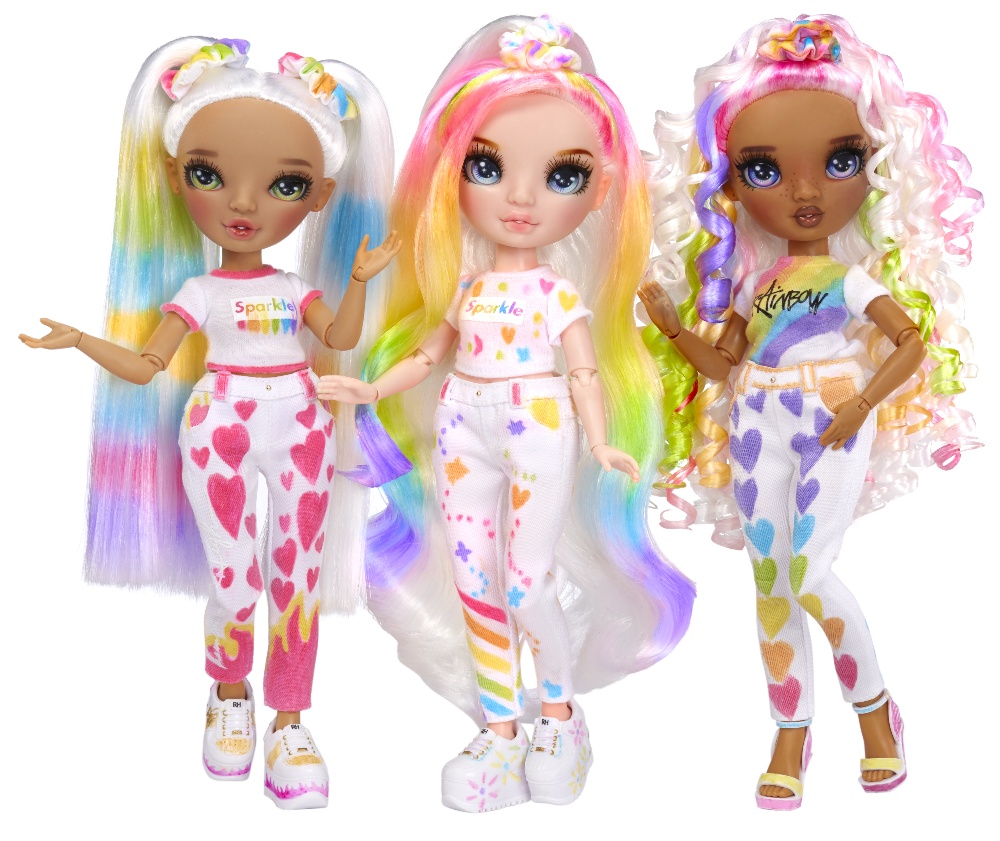 MUÑECA RAINBOW 594123 HIGH COLOR & CREATEBLUE EYES