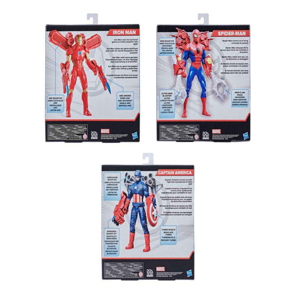 FIGURA DE ACCION MARVEL COLECCIONABLE SUPER HEROES Y VILLANOS
