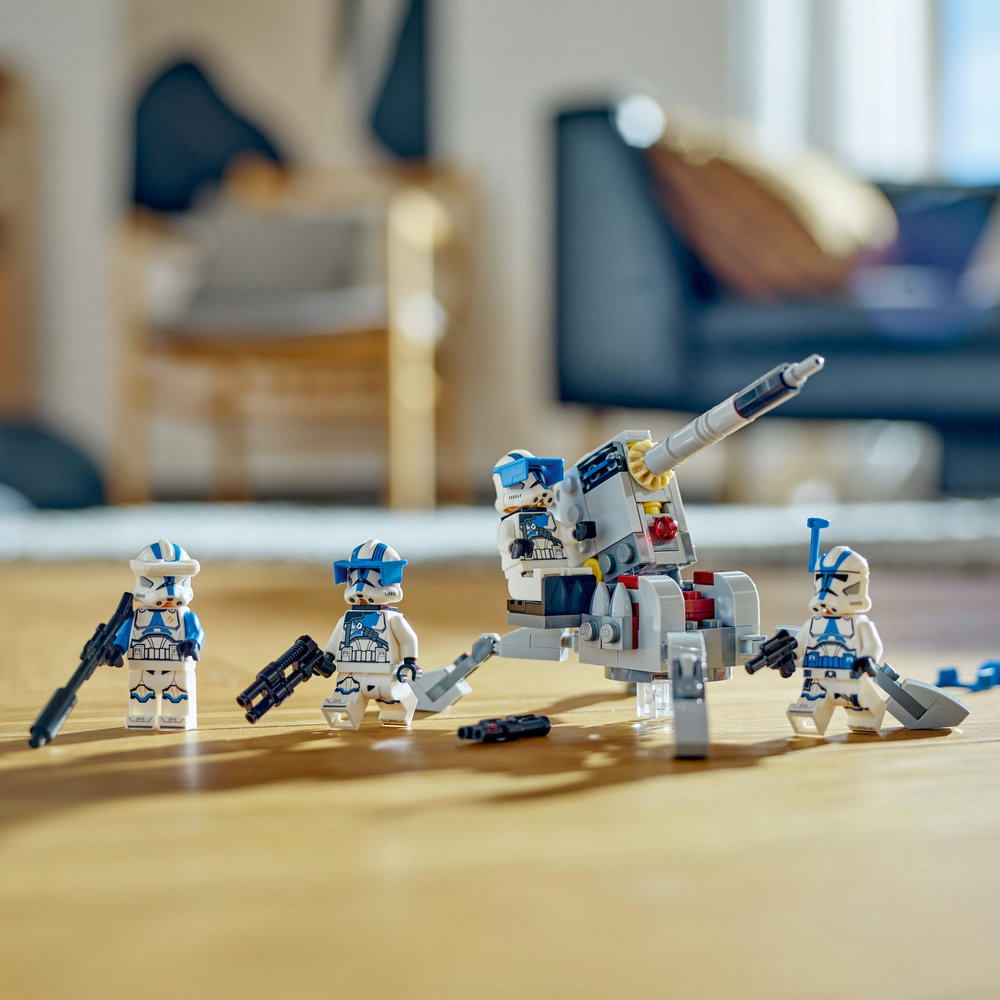 Ripley - BLOQUES CONSTRUCCION LEGO 75345 PACK COMBATE SOLDADOS CLON LA 501